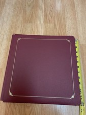 Creative Memories Red Scrapbook Album With 15 Pages Out Of Wrapper.