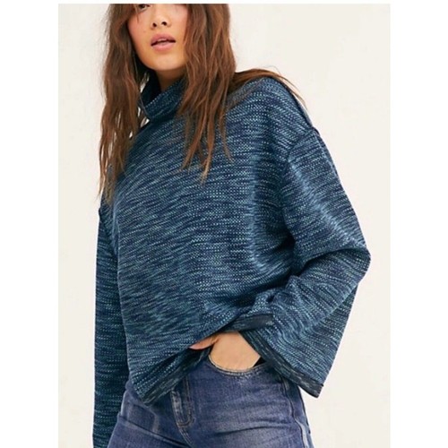 Free People We The Free Sunny Days Pullover Sweater Long Sleeve Women's Size XL