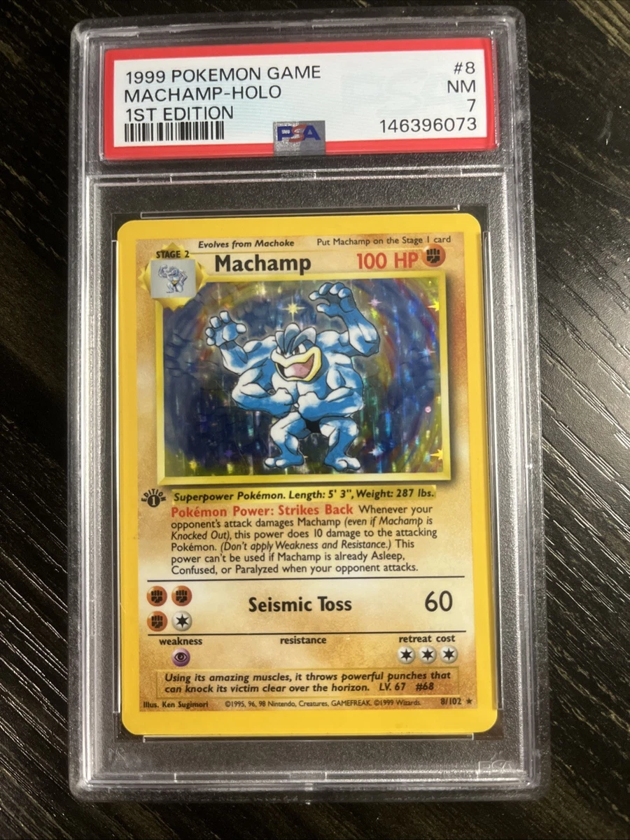 Machamp Pokmon TCG Holo Rare Base Set Individual Collectible Card Game  Cards for sale | eBay