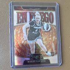 Panini WNBA Select 2025 Hailey Van Lith Chicago Sky En Fuego Prizm RC #2
