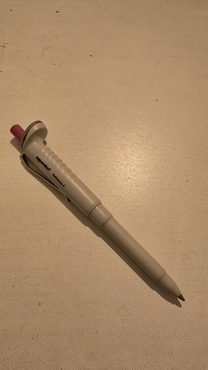 Eppendorf Reference 2 Pipette Design Ballpoint Pen Pink Ink | eBay