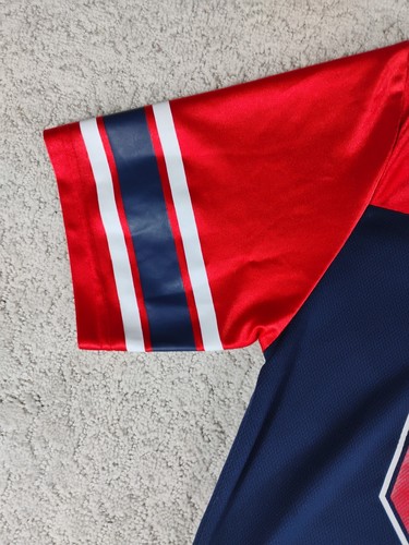 Camiseta de fútbol Superman #00 2015 talla L DC cómic roja blanca y azul - Imagen 11 de 12