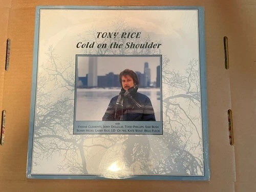 TONY RICE - Cold on the shoulder LP rare 1984 Rounder Records - Bluegrass