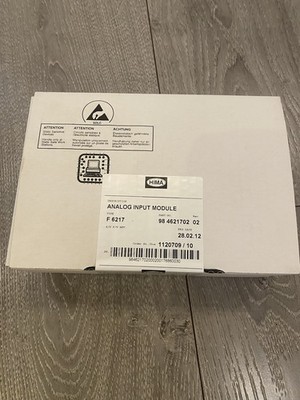 HIMA ANALOG INPUT MODULE F 6217