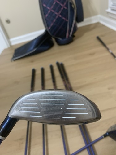 XXIO 11 Women's 8 Piece Set(Driver/wood/irons) + Putter(PXG) + Bag, RH, USED! - Picture 7 of 21