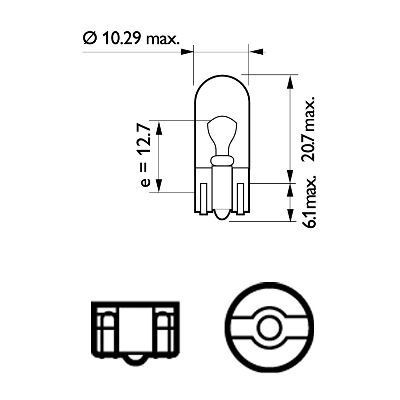 ✅Passt für PHILIPS 12961CP GLÜHBIRNE, BLINKER ⭐UK-Verkäufer⭐ - Bild 2 von 9