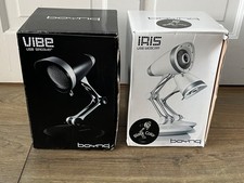 Boynq Vibe USB Speaker & Iris USB Wecam - Matching Pair - New