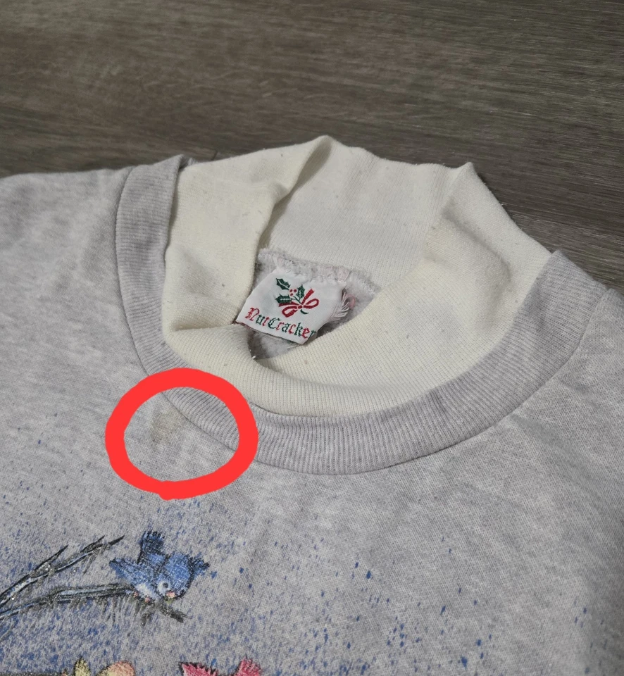 Sudadera De Colección Cascanueces Invierno Gato Temática Cuello Simulado Mujer Talla 1X Abuela Foto 4 de 4