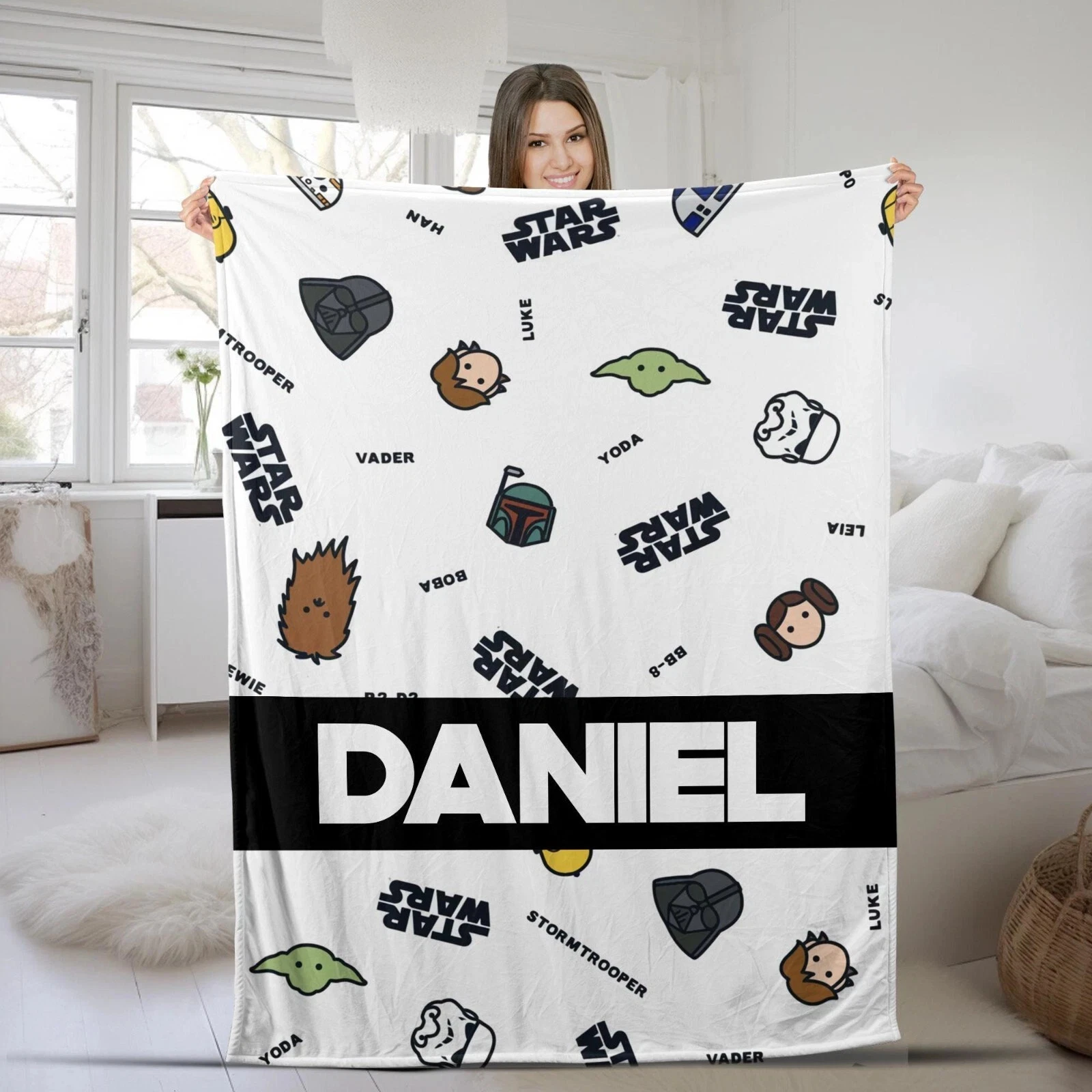Personalized Marvel Team Blanket, Group Hero Baby Fleece Blanket