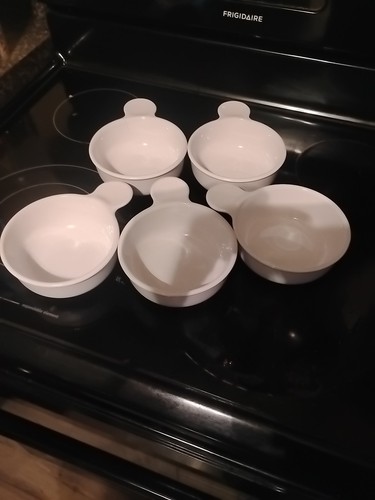 5 Corning Ware Grab-It Snack Bowls P-150-B Grab It Oven Microwave 350ml
