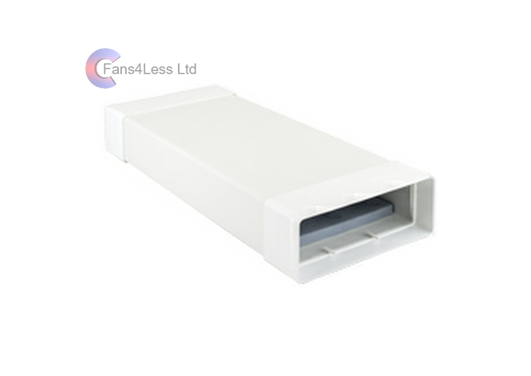 Flat Rectangular Ducting 220x90 Extractor Ventilation Heat Recovery Fan ...