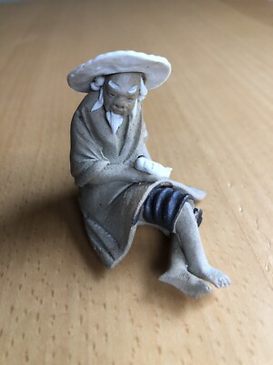 Ancient Foshan pottery sculpture,bought from Foshan, China, about 60 years ago.