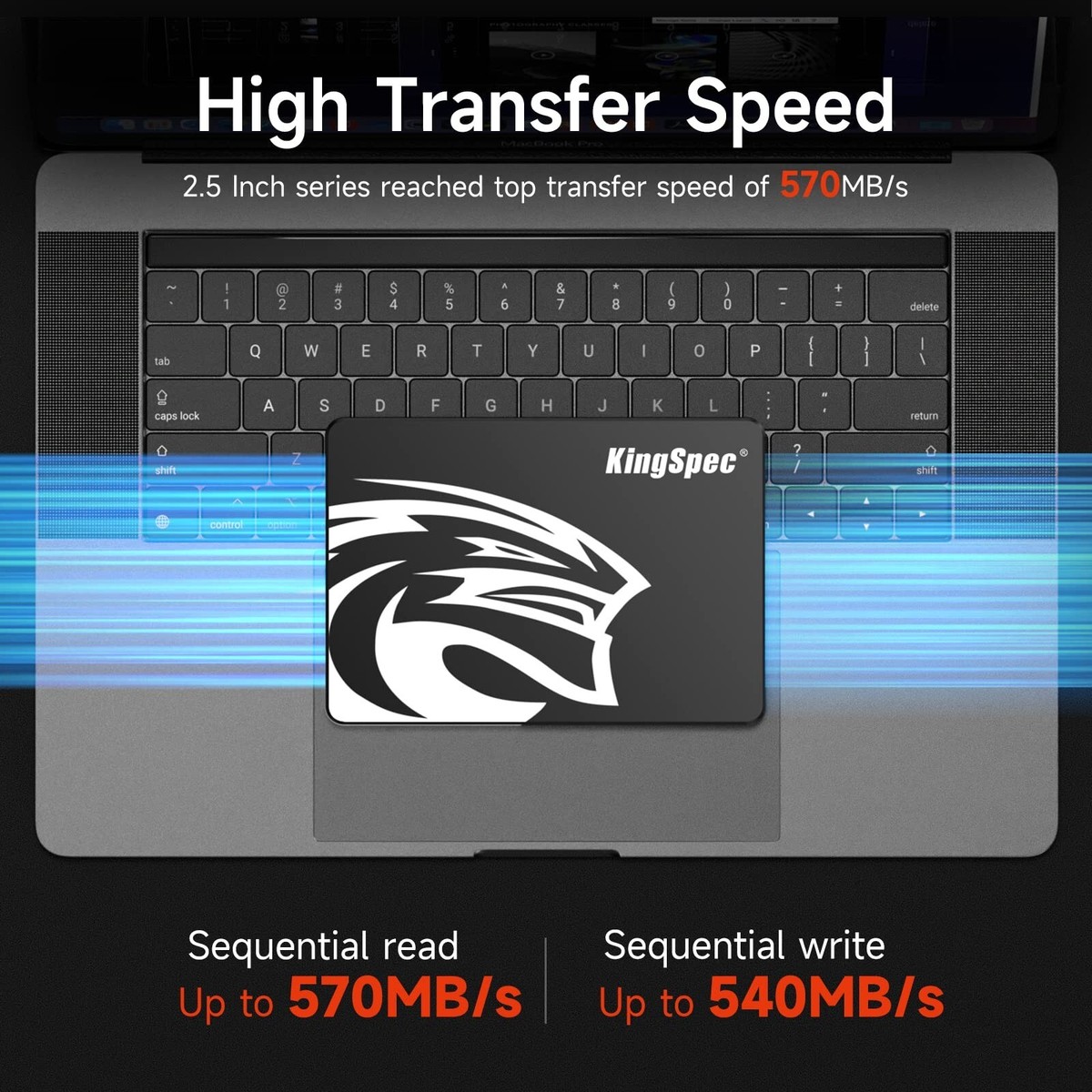 KingSpec 512GB SATA III SSD 6Gb/s, 2.5
