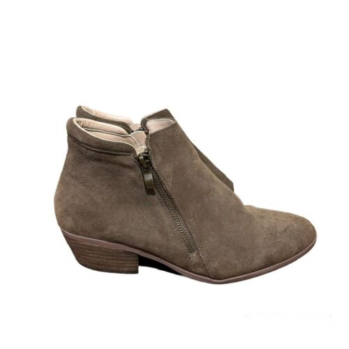 Apri, Italian Shoemakers, double zipper Gravity ankle booties. Women’s 10