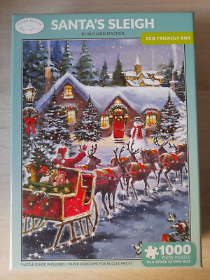 75840 Otter House - 1000 Teile - Santa's Sleigh -  by Richard MacNeil -NEU-OVP