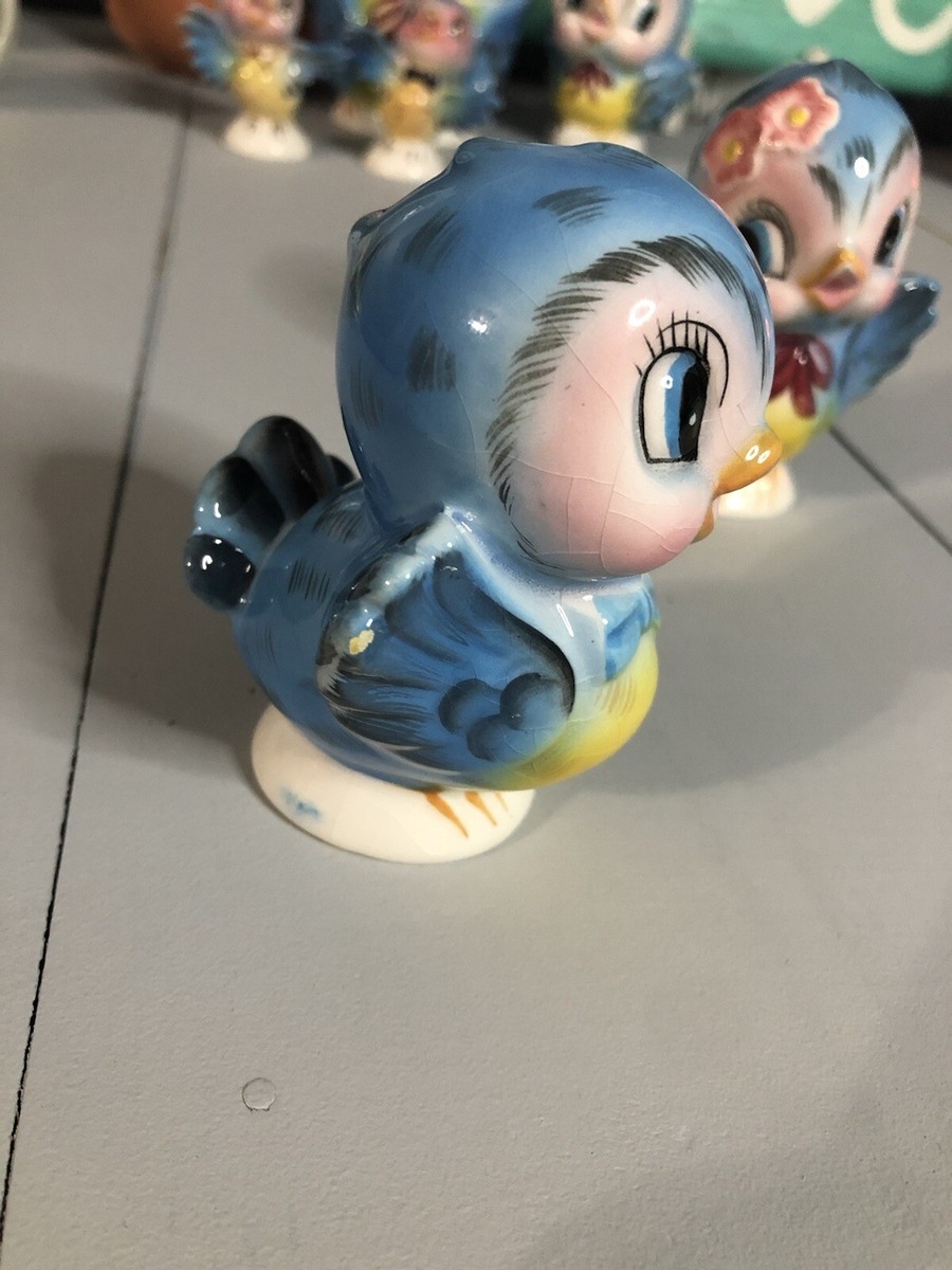 美品！ レフトン ブルーバード ソルト&ペッパー 美品！ レフトン ブルーバード ソルト&ペッパー Vintage Lefton