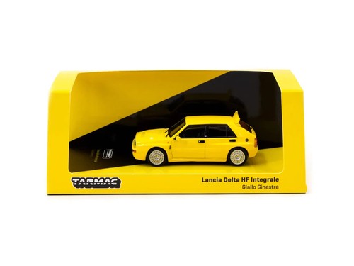 Tarmac Works 1:64 Lancia Delta HF Integrale Giallo Ginestra Yellow - Picture 2 of 5