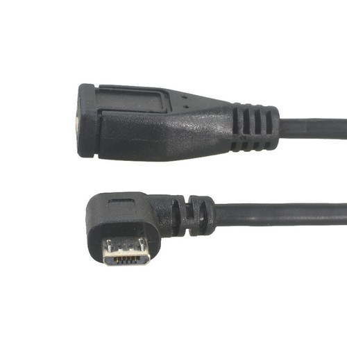 Mini USB Kabel Ladegerät Blei Stecker auf rechten Winkel Mini USB Stecker Kabel 0,3 m - 1,5 m - Bild 5 von 12