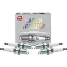 NGK Set of 4 Laser Iridium Spark Plugs For Acura CSX RSX Honda Civic S2000 L4