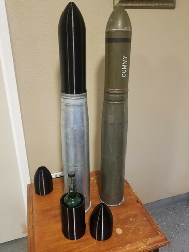 3D Printed 105mm M393, M393A1, M393A2 Piggy, WhiskeyStash or Replica! Lifesize - Picture 33 of 33