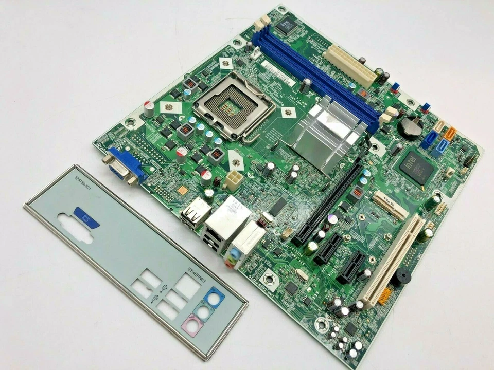 HP IPXSB-DM 699340-001 REV:1.02 DDR3 -mini ITX-Sockel 1155-mit I/O Shield #M2965 - Bild 2 von 4