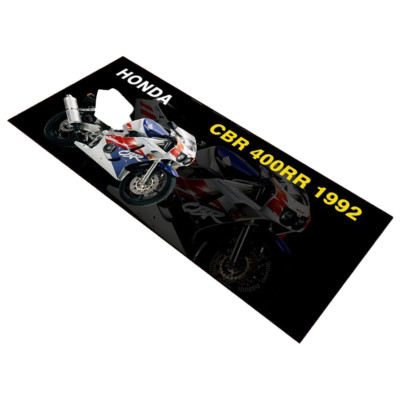For HONDA  220x100cm CBR 400RR 1992 Motorcycle Garage Carpet mat