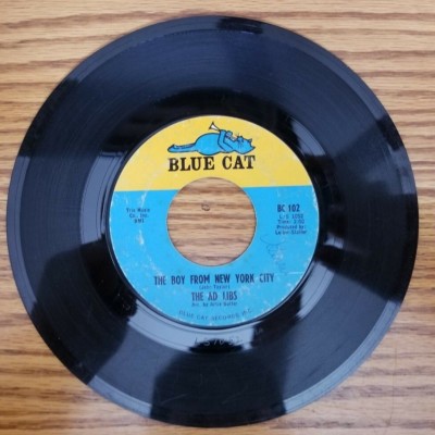 Vintage 45 RPM The Ad Libs ‎The Boy From New York City