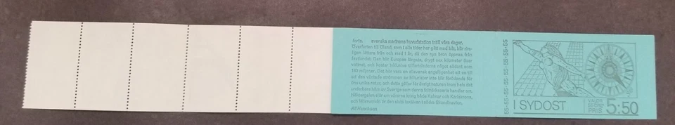 [SJ] Sweden Tourism Southeast 1972 Horse Bridge Sailing Fishing (booklet) MNH - Image 3 of 4