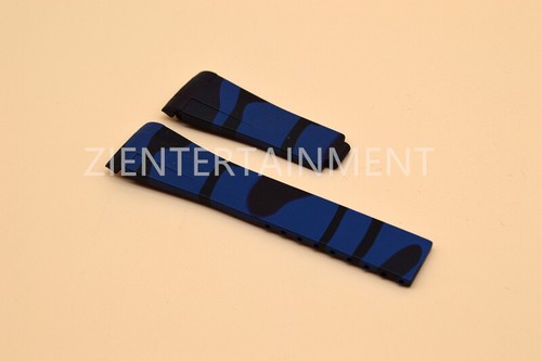 20 mm Tarnmuster Gummiband Band passt für Rolex SUB GMT - Bild 17 von 19