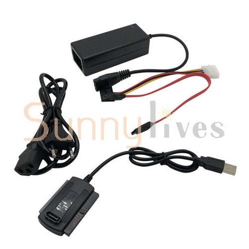 SATA/PATA/IDE to USB 2.0 Cable Adapter Converter for 2.5/3.5 Inch Hard Drive - 第 2/4 張圖片