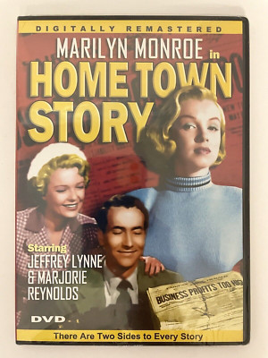 Home Town Story (DVD) NEW SEALED Marilyn Monroe, Jeffrey Lynn