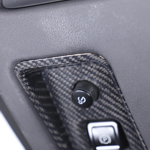 Real Dry Carbon Fiber Full Interior Dash Trim Cover Set Fits Corvette C8 2020-25 - Picture 111 of 113