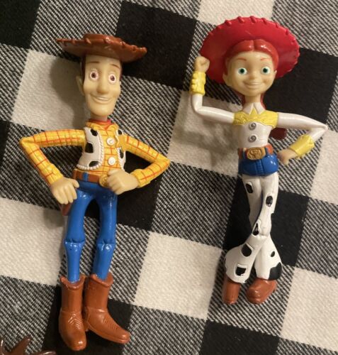 Disney Pixar Toy Story Figures Woody, Jesse, Buzz, Rex, Bullseye, Alien - Picture 3 of 11