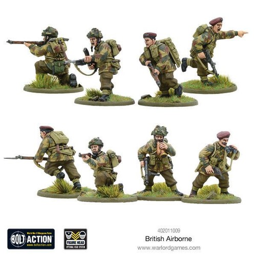 Bolt Action | British Airborne WW2 Allied Paratroopers | 30 Miniaturen - Bild 2 von 8