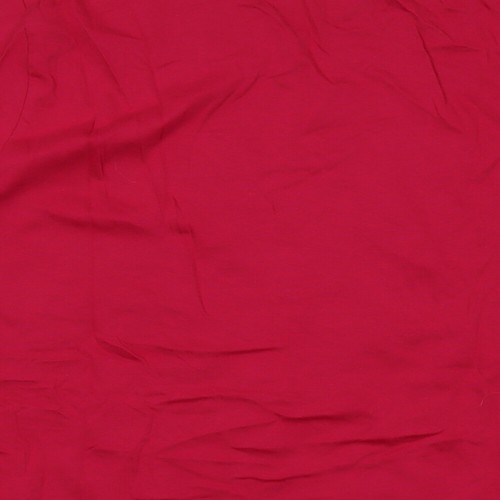 Lands' End Womens Pink Cotton Basic T-Shirt Size 28 Crew Neck - 第 4/10 張圖片
