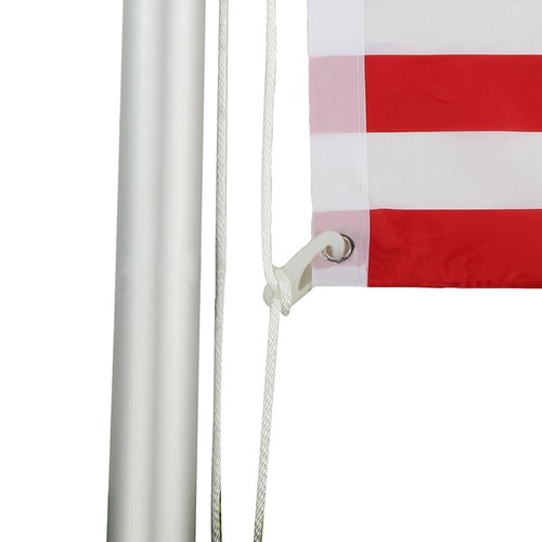 8Pcs Flag Pole Clip Snap Hooks Flagpole Attachment Garden Flag Fixed Parts Tool - Picture 5 of 7