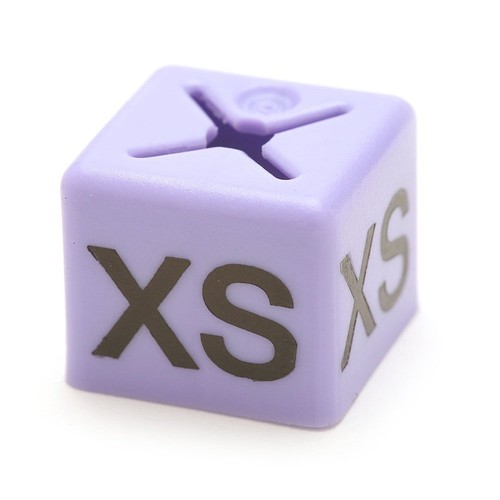 50 NEW SIZE CUBES FOR GARMENT CLOTHES MARKER PACK FOR HANGER SIZE DISPLAY - Picture 28 of 50