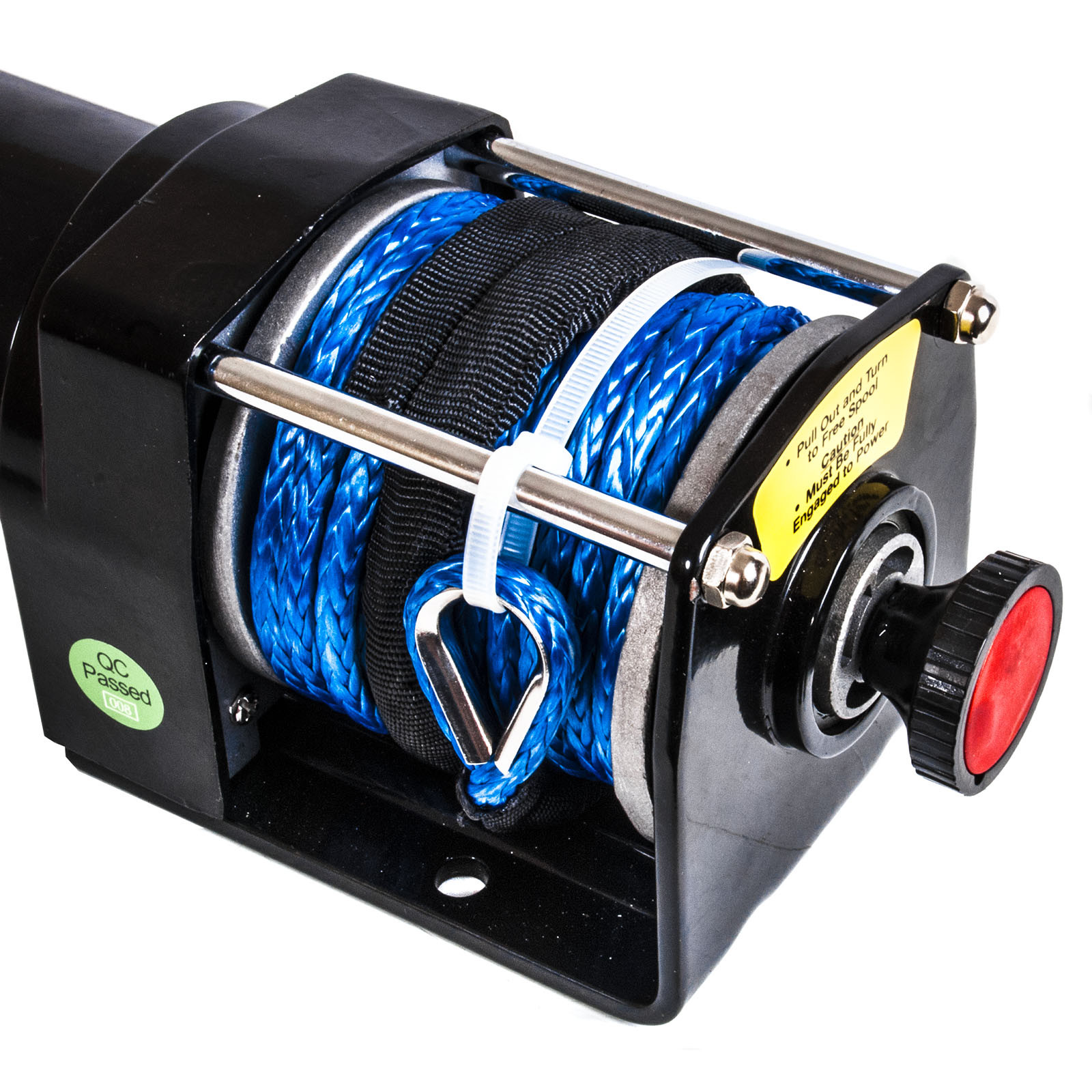 IMax 12V Wireless 4000LB/1800KG Electric Synthetic Rope Winch ATV 4WD