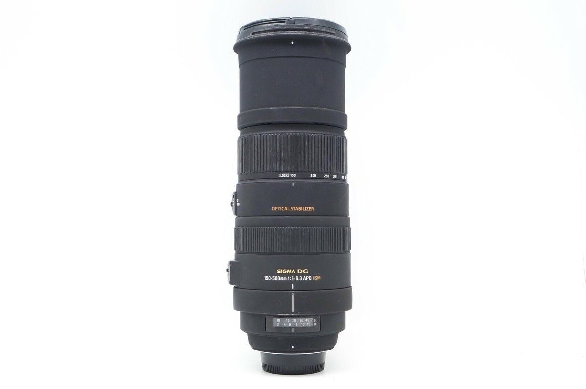 ★美品★SIGMA DG 150-500mm APO HSM OS Fマウント Sigma AF 150-500mm f4.5-6.3 DG OS APO HSM Lens for Nikon F