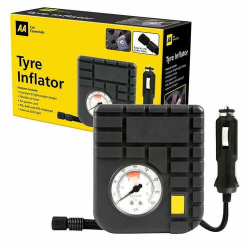 AA 12V Car Tyre Air Compressor Inflator 