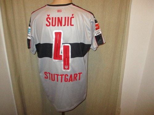 VfB Stuttgart Puma 2.Liga Meister Ausweich Trikot 2016/17 + Nr.4 Sunjic Gr.L TOP - 第 1/11 張圖片
