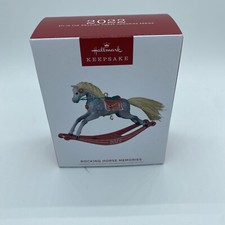 2022 Hallmark Rocking Horse Memories 3rd in Series Christmas Keepsake Ornament