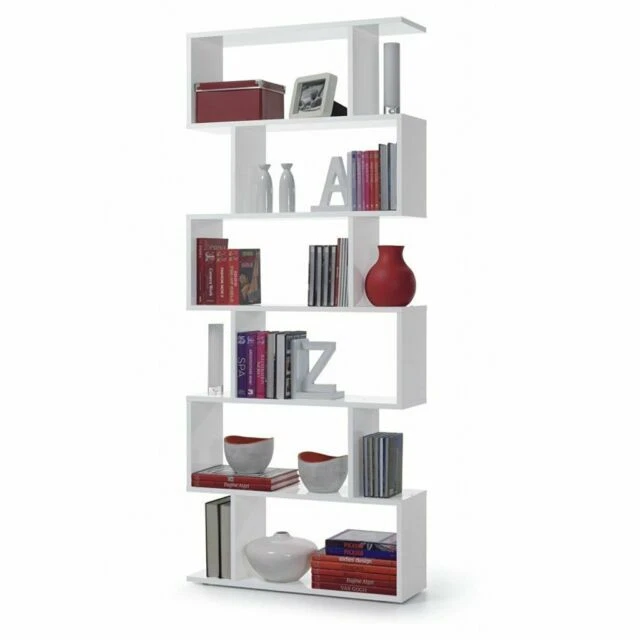 Muebles modernos blancos para el salón