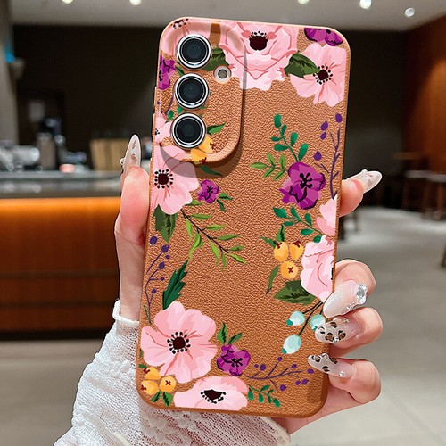 Flower Phone Case For Samsung Galaxy S25 Ultra S24 S23 S22 A56 A15 A55 TPU Cover - Picture 12 of 16