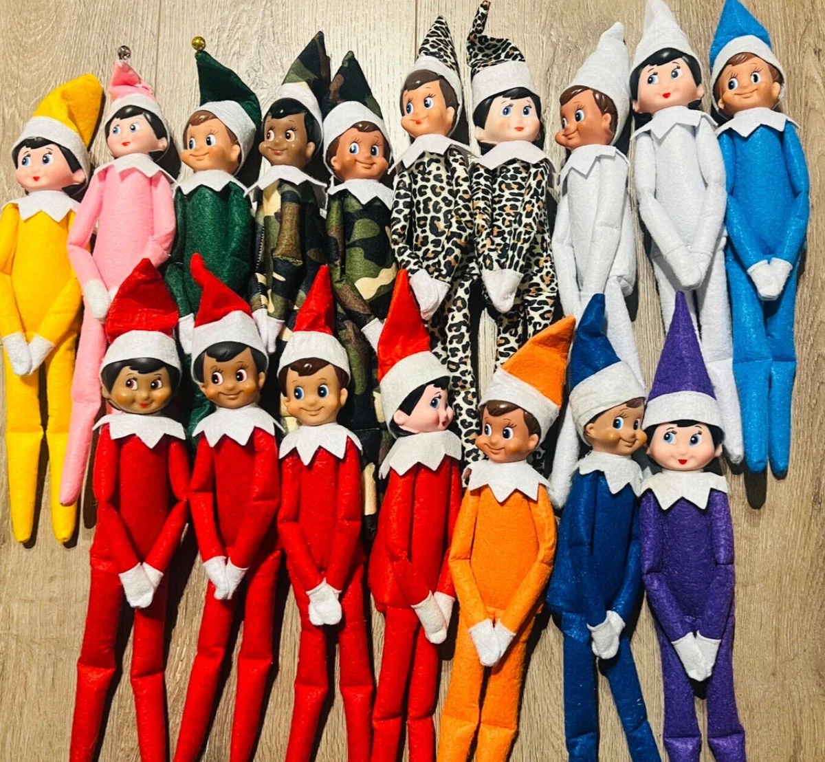 Boy and girl deals elf