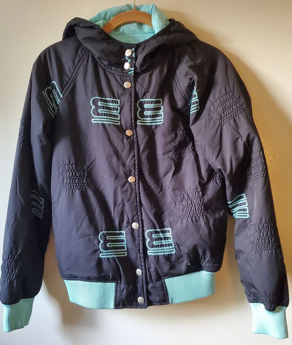 EXR Performance Bomber Jacket Black Logo Emboidered Sky Blue EXR Performance Bomber Jacket Black Logo Emboidered Sky Blue