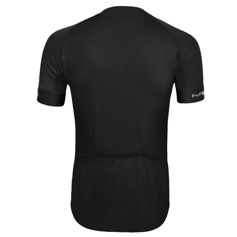 Funkier Airflow Gents Short Sleeve Jersey - Black - Image 3 of 4