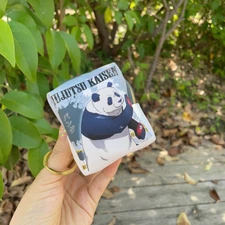 Jujutsu Kaisen Panda Key Pendant Change Purse Cosplay Coin Case Keychain Gifts