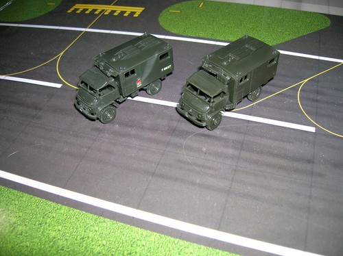 Roco 1/87 Unimog Communication Trucks