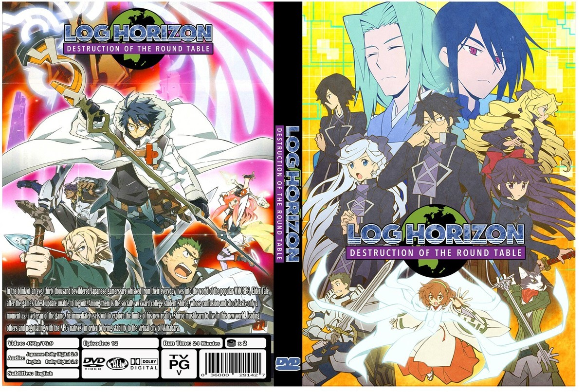 Log Horizon Anime Series Season Dual Audio English/Japanese With